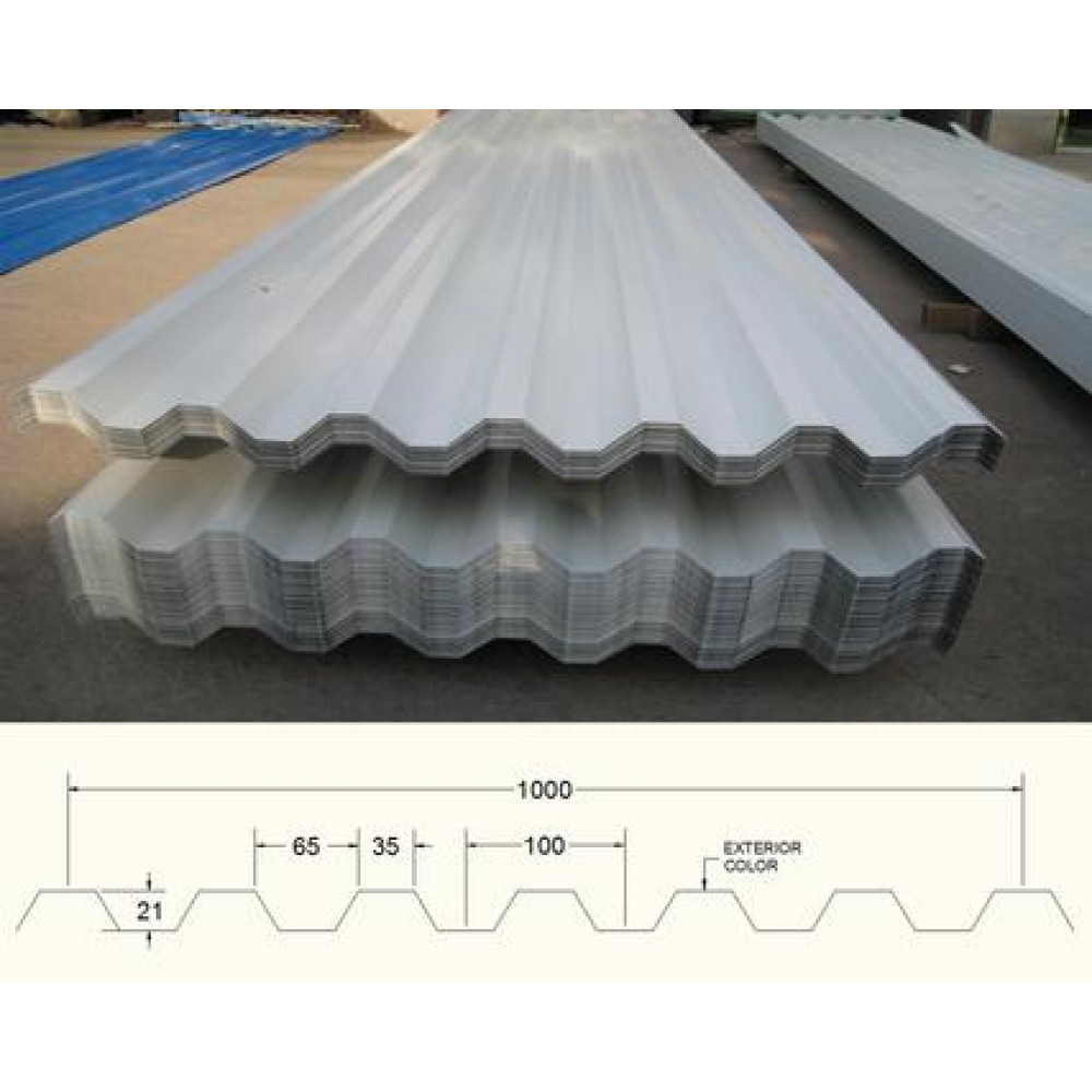 Pre-Painted Corrugated Galvanized Panel